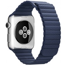 Ремешок 42mm Midnight Blue Leather Loop - L для Apple WATCH Ремешок 42mm Midnight Blue Leather Loop - L для Apple WATCH