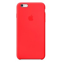 Чехол-накладка Apple iPhone 6 Plus силикон (красный) MGRG2