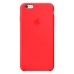 Чехол-накладка Apple iPhone 6 Plus силикон (красный) MGRG2