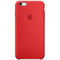 Чехол-накладка Apple iPhone 6/6S силикон (красный) MKY32