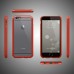 Чехол-накладка Colorant для iPhone 6/6S С1 Soft Clear (красный)