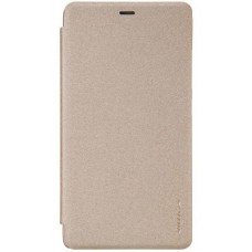 Чехол-книжка Nillkin Sparkle series для Xiaomi Redmi Note 3 (золотой)