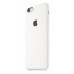 Чехол-накладка Apple iPhone 6/6S силикон (белый) MKY12