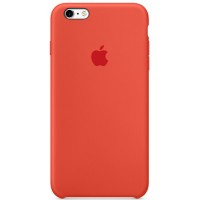 Чехол-накладка Apple iPhone 6 Plus/6S Plus силикон (оранжевый) MKXQ2