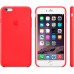 Чехол-накладка Apple iPhone 6 Plus силикон (красный) MGRG2