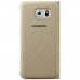 Буклет Samsung Galaxy S6 G920 S View (золотой) EF-CG920BFEGRU