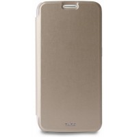 Чехол-книжка Puro для Galaxy S6 Edge ECO-LEATHER (золотой)