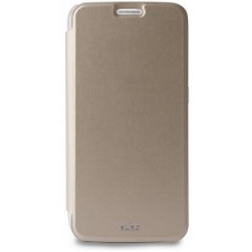 Чехол-книжка Puro для Galaxy S6 Edge ECO-LEATHER (золотой)