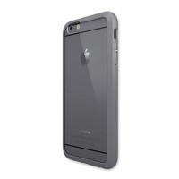 Чехол-накладка Colorant для iPhone 6/6S С1 Soft Clear (серый)