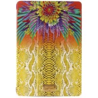 Чехол Puro для iPad Air Just Cavalli "PYTHON FLOWER" (желтый)