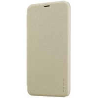 Чехол-книжка Nillkin Sparkle для MEIZU M2 Note (золотой)