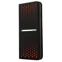 Чехол-книжка USAMS для iPhone 6 Plus Polka Dot (оранжевый)