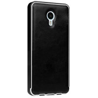 Чехол-накладка Bepak для Meizu M2 Note metal bumper (черный)