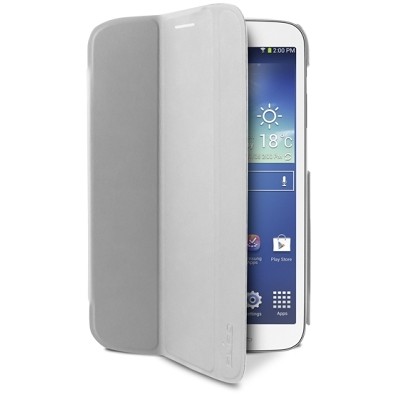Чехол Puro для Samsung Galaxy Tab3 8" Zeta Slim (cерый)