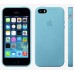 Чехол-накладка Apple для iPhone 5/5S (синий)