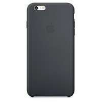 Чехол-накладка Apple iPhone 6 Plus силикон (черный) MGR92