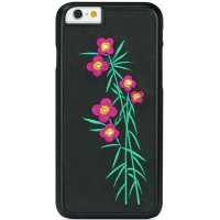 Чехол-накладка BMT для iPhone 6/6S Petite FloraVivacity (черный)