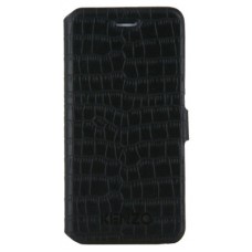 Чехол-книжка Kenzo для iPhone 6/6s Folio Croco Finish (черный)