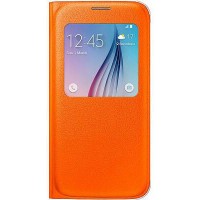 Буклет Samsung Galaxy S6 G920 S View (оранжевый)