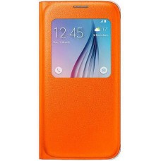 Буклет Samsung Galaxy S6 G920 S View (оранжевый)