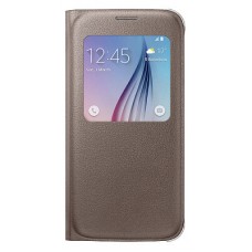 Буклет Samsung Galaxy S6 G920 S View (золотой)
