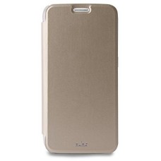 Чехол-книжка Puro для Galaxy S6 ECO-LEATHER (золотой)