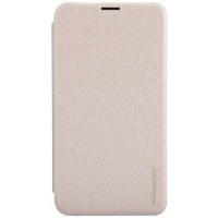 Чехол-книжка Nillkin Sparkle series для MEIZU M2 (золотой)