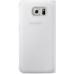 Чехол-книжка Samsung Galaxy S6 Edge Flip Wallet (белый)
