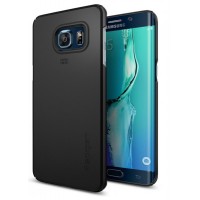 Чехол SGP Thin Fit для Galaxy S6 edge+ PET (черный)