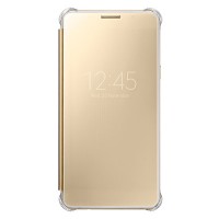 Чехол Samsung Galaxy A5 2016 Clear View (золотой)
