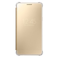 Чехол Samsung Galaxy A5 2016 Clear View (золотой) Чехол Samsung Galaxy A5 2016 Clear View (золотой)