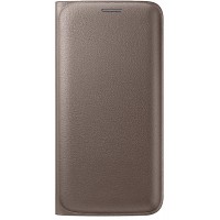 Чехол-книжка Samsung Galaxy S6 Edge Flip Wallet (золотой)