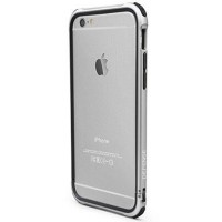 Бампер X-doria Defense Gear для iPhone 6/6s (серебро)