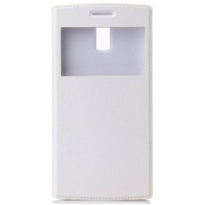 Буклет для Doogee DG580 leather (белый)