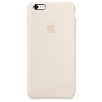 Чехол-накладка Apple iPhone 6/6S силикон (мраморно-белый) MLCX2