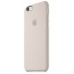 Чехол-накладка Apple iPhone 6/6S силикон (мраморно-белый) MLCX2