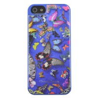 Чехол-накладка Christian Lacroix для iPhone 5/5S Butterfly (голубой)