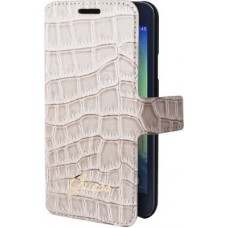 Чехол-книжка Guess для Samsung A5 Folio Croco Collection (бежевый)