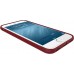 Чехол-накладка Gosh Analina Faux для iPhone 6/6s (красный)