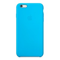 Чехол-накладка Apple iPhone 6 Plus силикон (голубой) MGRH2