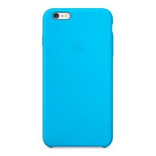 Чехол-накладка Apple iPhone 6 Plus силикон (голубой) MGRH2