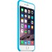 Чехол-накладка Apple iPhone 6 Plus силикон (голубой) MGRH2