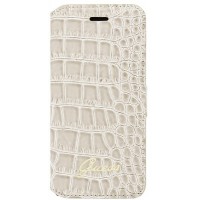 Чехол-книжка Guess для iPhone 6 Plus Finition Glossy (бежевый)