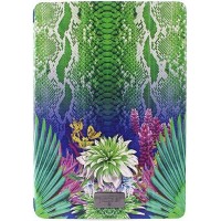 Чехол Puro для iPad Air Just Cavalli "PYTHON FLOWER" (зеленый)