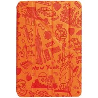 Чехол Ozaki City New York для iPad mini 1/2/3 (оранжевый)