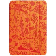 Чехол Ozaki City New York для iPad mini 1/2/3 (оранжевый)