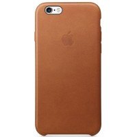 Чехол-накладка Apple iPhone 6/6S (светло-коричневый) MKXT2