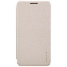 Чехол-книжка Nillkin Sparkle series для Samsung А300 (золотой)