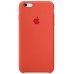 Чехол-накладка Apple iPhone 6/6S силикон (оранжевый) MKY62