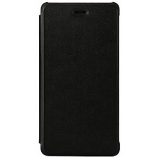 Чехол-книжка для Doogee X5 (черный) + защитное стекло Чехол-книжка для Doogee X5 (черный) + защитное стекло